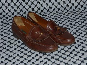 Mocassini marroni Guccci