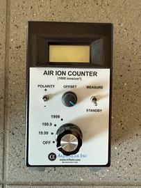 AIR ION COUNTER - contaioni in aria