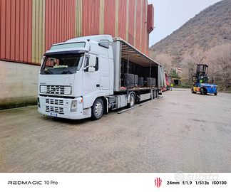 Padroncino bilico centinato e carrellone 4 assi