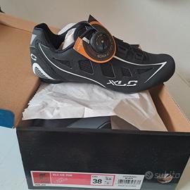 scarpe ciclismo xlc cb-r08 carbonio tg.38 unisex 