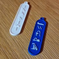 Portachiavi personalizzato in geroglifico