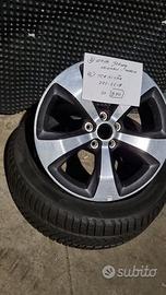 Cerchi lega 18 pneumatici invernali jeep Compass