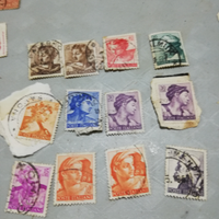 Francobolli serie e Marche da bollo