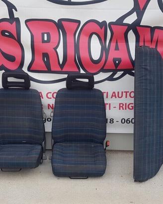 FIAT PANDA 141 SEDILI ANTERIORI POSTERIORI