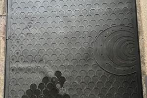 Tappeto in gomma per baule Passat