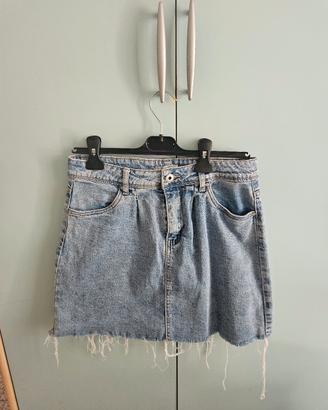 Gonna in jeans