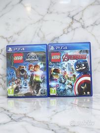 LEGO AVENGERS & LEGO JURASSIC WORLD PS4