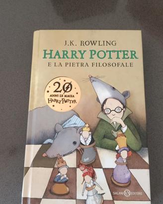 libro harry potter e la pietra filosofale 20 anni