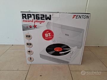 Giradischi Bluetooth Fenton RP162W