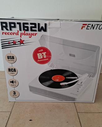 Giradischi Bluetooth Fenton RP162W