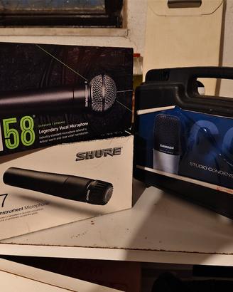 Shure microfono