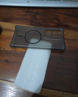 Cover per Samsung S24 Ultra con bordi rinforzati