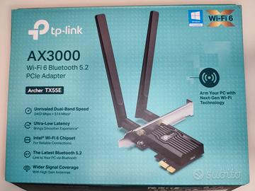 TpLink Archer TX55E – Scheda Wi-Fi 6 PCIe