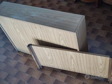 LETTO singolo in legno da smontato - NUOVO