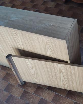 LETTO singolo in legno da smontato - NUOVO