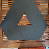 Nanoleaf bundle 12 triangoli neri