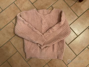 Maglione rosa - ragazza
