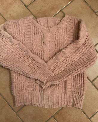 Maglione rosa - ragazza