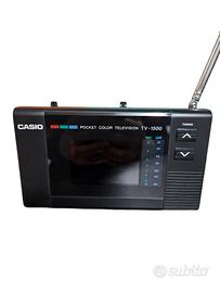 Casio pocket color television Tv 1500