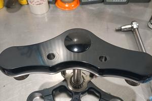 piastra forcella kustom tech Harley Davidson 