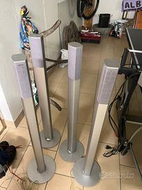 Set 5 diffusory soni, 4 torri + 1 centrale