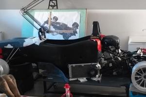 Monoposto Dallara E2SS F3 con motore moto