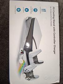 Supporto ps5 slim e pro più caricatore