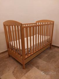 Lettino bimbo Foppapedretti e Kit materassino 