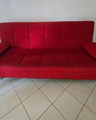 divano letto tre posti praticamente nuovo