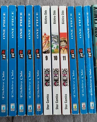 One Piece volumi da 1 a 14  -Eyeshiled21  da 1 a 3