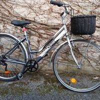 city bike cestino  vimini 