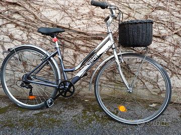 city bike cestino  vimini 