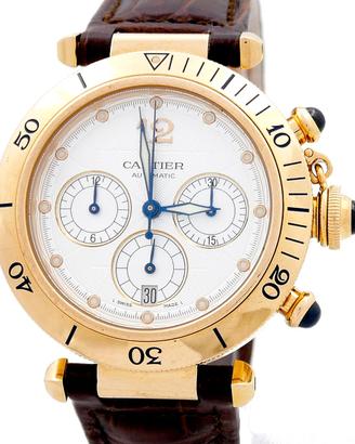Cartier Pasha Chronograph 38mm 2111 Oro Automatic