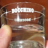 5 VECCHI BICCHIERI PUBBLICITARI GRAPPA BOCCHINO 