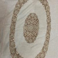 Tovaglia lino e pizzo