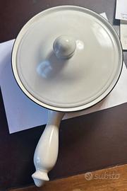 Pirofila in porcellana Mancioli diamerro 16cm vint