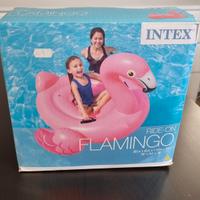 Materassino Gonfiabile Gigante Fenicottero Rosa