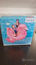 Materassino Gonfiabile Gigante Fenicottero Rosa