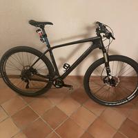 Haibike greed 9.5 taglia large mtb front hardatail