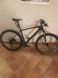 Haibike greed 9.5 taglia large mtb front hardatail