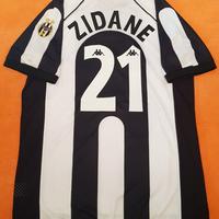 Maglia Juventus Zidane Serie A Italia 98 Home Juve