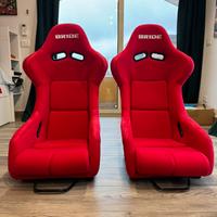 Coppia sedili Rep BRIDE ZETA 3 Rossi nuovi