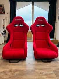 Coppia sedili Rep BRIDE ZETA 3 Rossi nuovi