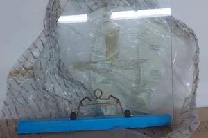 FINESTRINO VETRO PORTA DESTRA APE 50 TM