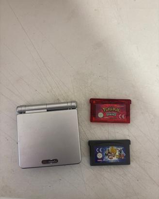 Game Boy Advance SP + Pokémon Rubino ITA+caricator