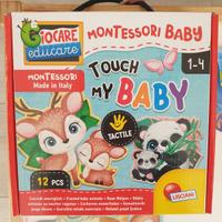 Lisciani Giochi Montessori Baby Touch my baby