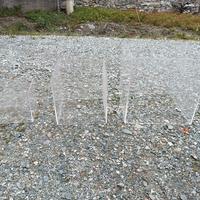 cubi in plexiglass trasparente