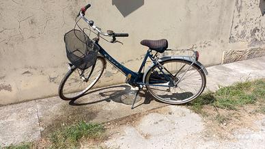 Bicicletta da donna 26, colore blu, ruota da 26 po