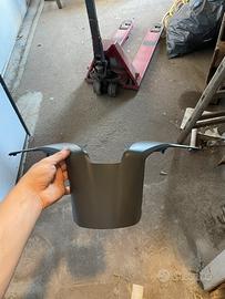 Scocca copri manubrio posteriore