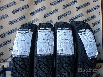 4 pneumatici 145 13 radar fiat panda 4x4